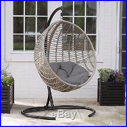 Egg Swing Chair Hanging Outdoor Patio Furniture Stand Shape Seat