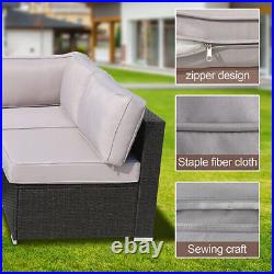 14 Pcs Outdoor Patio Chair Cushion Covers Set Replacement Furniture Slipcover
