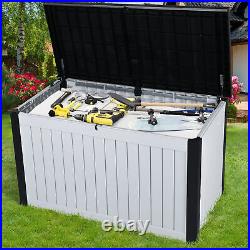 230 Gallon Large Outdoor Storage Deck Box for Patio Furniture Outdoor Cushions