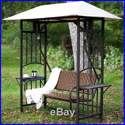 2 Person Gazebo Swing Patio Canopy Outdoor Porch Garden Daybed Furniture Hammock