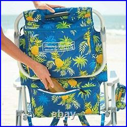 2 Tommy Bahama Backpack Beach Folding Deck Chair Pineapple NEW COLLECTION 2021