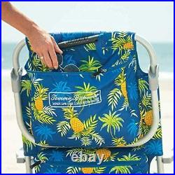 2 Tommy Bahama Backpack Beach Folding Deck Chair Pineapple NEW COLLECTION 2021