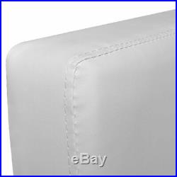 2 White Artificial Leather Bucket Armchair Chrome Swivel Base Club Chair Modern