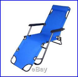 2x Zero Gravity Folding Reclining Chair Chaise Lounge Benche Recliner Pool Beach