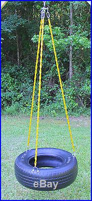 3 Chain Tire Swing with Swivel