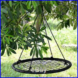 40 Wide Tree Net Swing Outdoor Spider Web Swing Children's Net Swing Detachable
