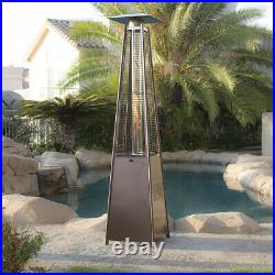 42,000 BTU hammer bronze Pyramid Flame Heater Patio Garden Outdoor Warmth Gazebo