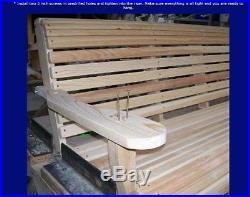 5 ft ROLLBACK Eternal Wood Cypress Rot-Resistant Stainless Steel Hardware Swing