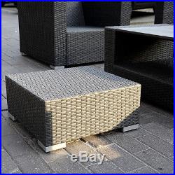 7PC Outdoor Patio Sectional Furniture PE Wicker Rattan Sofa Set Deck Couch New