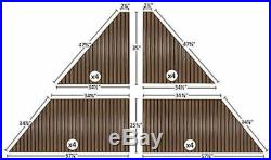 7mm Thick Polycarbonate Roof Panel kit for Gazebo 10x10