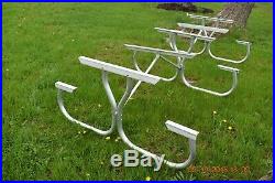 Aluminum Heavy duty picnic table frame for 10ft picnic table