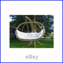 Amazonas Globo Royal Hanging Chair Natural Garden Patio Swing Seat Stand/Cover