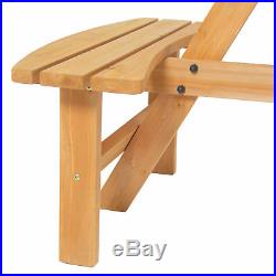 BCP 6-Person Circular Wooden Picnic Table with Benches Natural