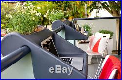 Balcony desk workstation portable railing table Aussie owned and manufactured