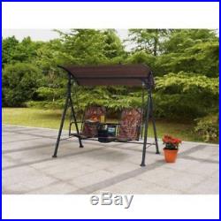 Camo Porch Swing With Canopy Outdoor Chair Seat Patio Lounge Bench Furniture