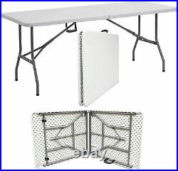 Catering Camping Heavy Duty Folding Trestle Table Picnic BBQ Party 4ft 2.5ft 6ft