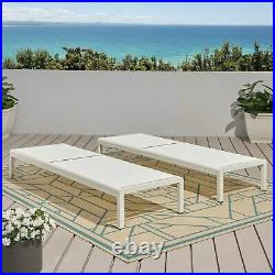 Cherie Outdoor Chaise Lounge (Set of 2)