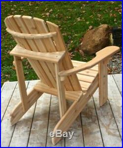 Classic Cedar Adirondack Chair Handmade by Ozark Mountain Furniture