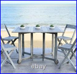 Collapsible Outdoor Dining Table Storage Portable Chair Folding Seat Set Picnic