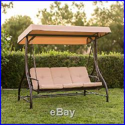 Converting Outdoor Swing Canopy Hammock Seats 3 Patio Deck