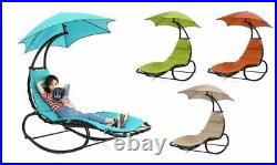 EZone Outdoor Hammock Chair Lounge Swing, Curved Chaise Lounge Chair Swing