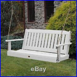 Eco-Friendly Porch Swing in White ID 3295935