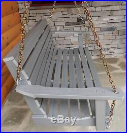 Eco-friendly 4 ft. Porch Swing in Coastal Teak ID 3293051