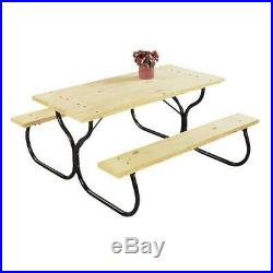 Fiesta Charm Picnic Table Frame Only by Jack Post Corp