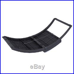 Folding Rattan Chaise Wicker Lounge Pool Patio Sofa Chair Cushioned Outdoor