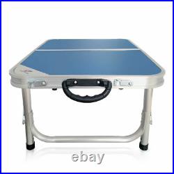 Folding Table Portable Outdoor Picnic Party Dining Camp Tables Height Adjustable