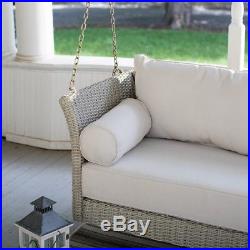 Front Porch Swing Bed Wicker Patio Deep Seating Hanging Outdoor Home Furniture