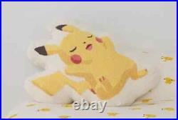 GELATO PIQUE Pokemon Sleep Babymoko Pikachu Cushion JAPAN Free Shipping