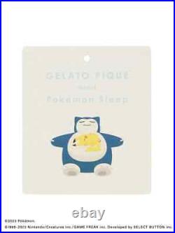 GELATO PIQUE Pokemon Sleep Babymoko Pikachu Cushion JAPAN Free Shipping