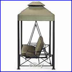 Gazebo Outdoor 3 Person Daybed Garden Patio Canopy Swing Porch Furniture Lawn