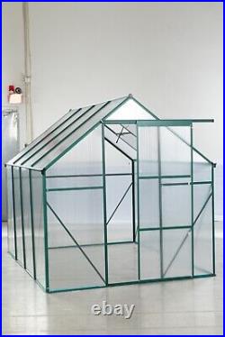 Green-6 x 8 FT Outdoor Patio Greenhouse