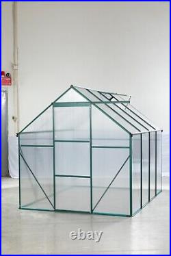 Green-6 x 8 FT Outdoor Patio Greenhouse