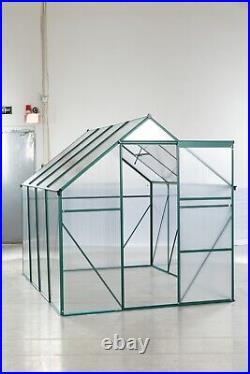 Green-6 x 8 FT Outdoor Patio Greenhouse