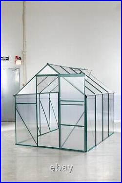 Green-6 x 8 FT Outdoor Patio Greenhouse