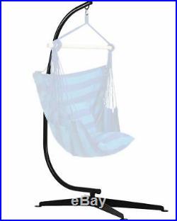 Hammock C Stand Solid Steel Construction For Hanging Air Porch Swing Chair CC79