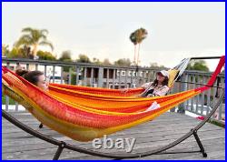 Hammock Stand for Two Single Hammocks 7ft-14ft or one Double? Unique Head Up Mode