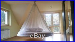 Hanging bed suspended round for your bedroom porch garden canopy