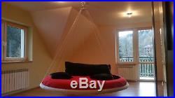 Hanging bed suspended round for your bedroom porch garden canopy