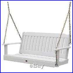 HighWood Marine-grade Synthetic Wood 5-foot Lehigh Porch Swing (Eco-friendly)