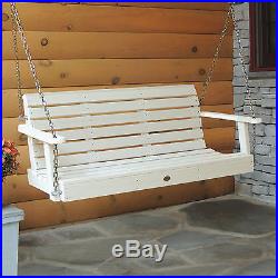 HighWood Marine-grade synthtetic Wood 4-foot Weatherly Porch Swing Eco-friendly