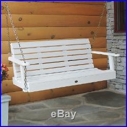 Highwood Eco-friendly Marine-grade Synthetic Wood Weatherly 5 ft. Porch Swing
