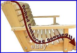 Home 4 Ft Porch ROLLBACK Swing Eternal Rot-Resistant Louisiana Cypress With Chains