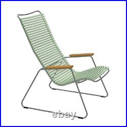 Houe CLICK Outdoor Lounge 35.4 x 37.6-Inch Chair with Armrests (Dusty Green)