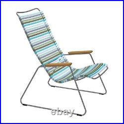 Houe CLICK Outdoor Lounge 35.4 x 37.6-Inch Chair with Armrests (Multicolor)