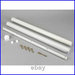 Household Essentials FT-30 Steel T-Assembly 3 pc-white