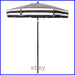 Italian Bistro 6-foot Acrylic Striped Patio Umbrella